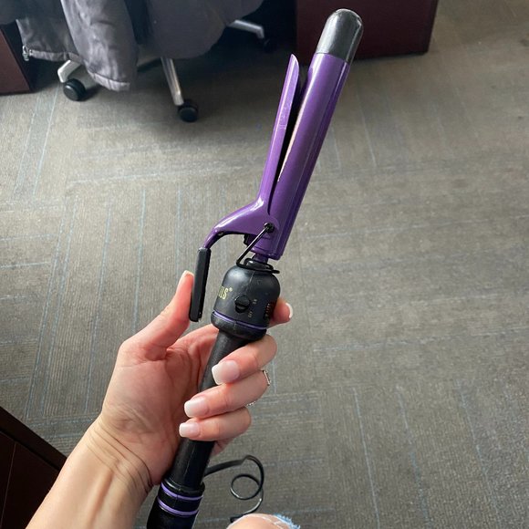 Hot Tools Curling Iron - Purple - Picture 1 of 4